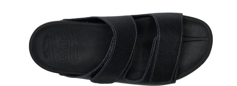 Men Joya Schwarz Max II Sandalen